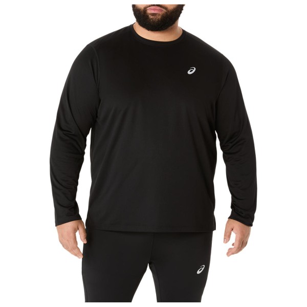 Asics - Core L/S Top - Laufshirt Gr L schwarz von Asics