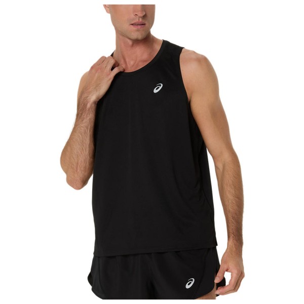 Asics - Core Singlet - Tank Top Gr L schwarz von Asics