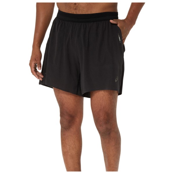 Asics - Fujitrail Elite Short - Laufshorts Gr L;M;S;XL;XXL schwarz/braun von Asics