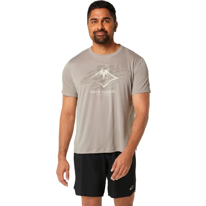 Asics Fujitrail Logo SS Top T-Shirt sand Asics Fujitrail Logo SS Top T-Shirt sand von Asics