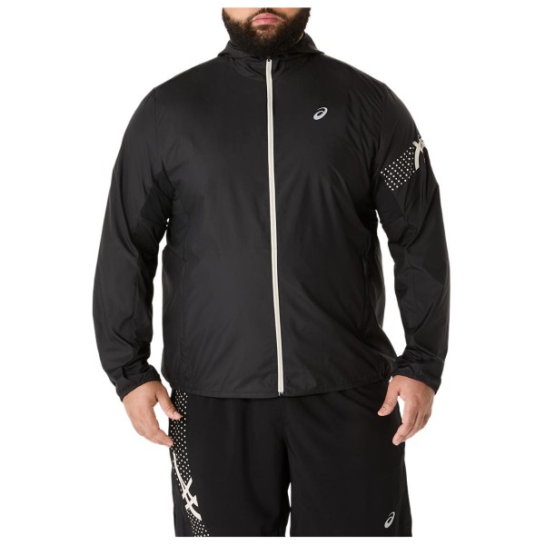 Asics - Icon Jacket - Laufjacke Gr L schwarz von Asics