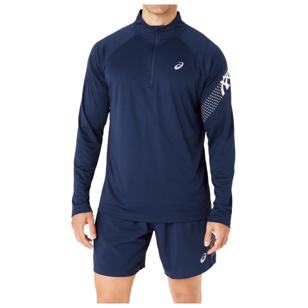 Asics - Icon L/S Half Zip - Funktionsshirt Gr L;M;S;XL;XXL blau von Asics