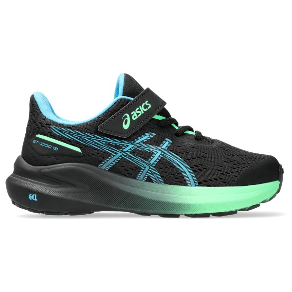 Asics - Kid's GT-1000 13 PS - Runningschuhe Gr 1;1,5;2;2,5;3;K10;K11;K12;K13 schwarz;weiß Asics - Kid's GT-1000 13 PS - Runningschuhe Gr 1;1,5;2;2,5;3;K10;K11;K12;K13 schwarz;weiß von Asics