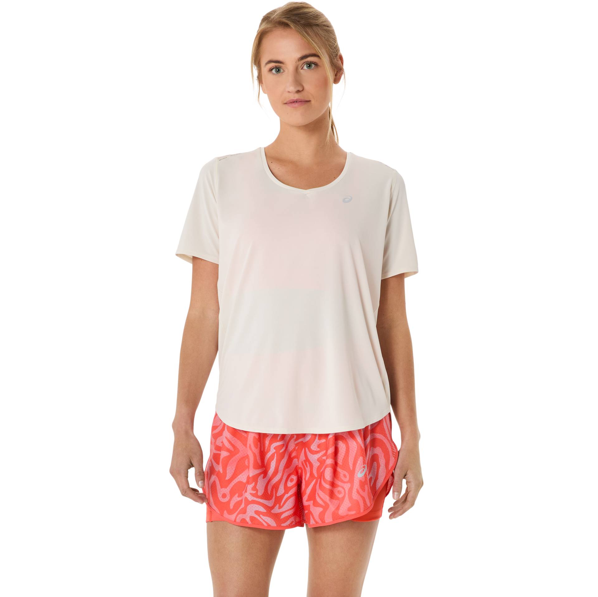 Asics Laufshirt »ROAD V-NECK SS TOP« von Asics