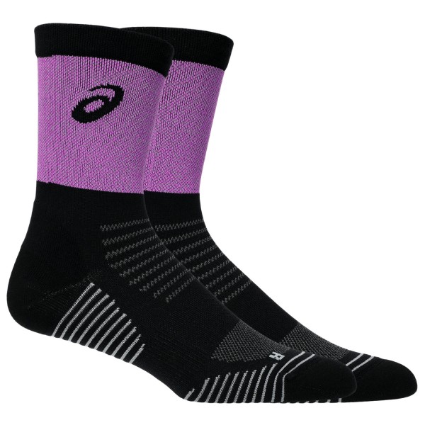 Asics - Lite-Show Run Crew Sock - Laufsocken Gr 35-38 - I;47-49 - IV schwarz von Asics