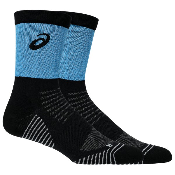 Asics - Lite-Show Run Crew Sock - Laufsocken Gr I schwarz von Asics