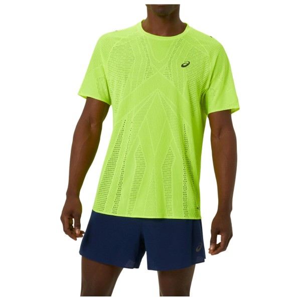 Asics - Metarun S/S Top - Laufshirt Gr L grün von Asics