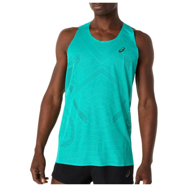 Asics - Metarun Singlet - Tank Top Gr L;S;XL schwarz;türkis von Asics