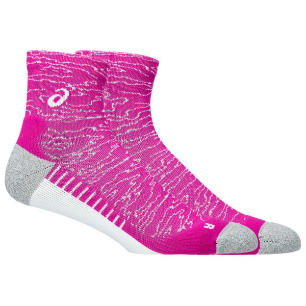 Asics - Performance Run Sock Quarter - Laufsocken Gr 35-38 - I rosa von Asics