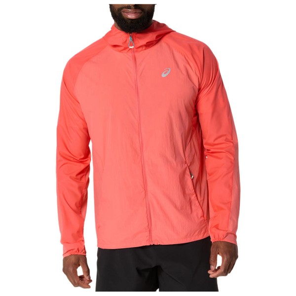 Asics - Road Packable Jacket - Laufjacke Gr L;M;S;XL;XXL rot von Asics