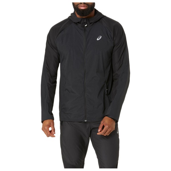 Asics - Road Packable Jacket - Laufjacke Gr S schwarz von Asics