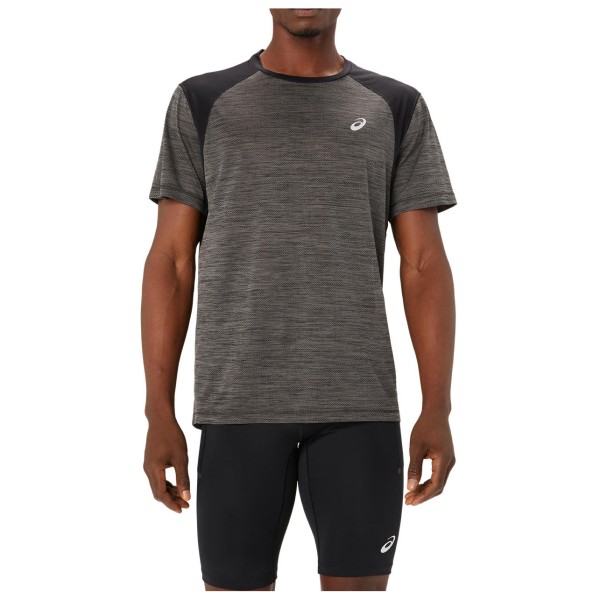 Asics - Road S/S Top - Laufshirt Gr L braun von Asics