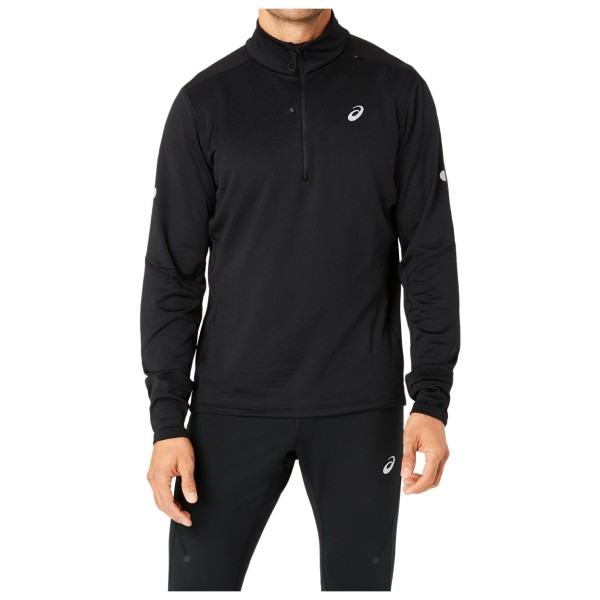 Asics - Road Winter 1/2 Zip Mid Layer - Laufshirt Gr M schwarz von Asics