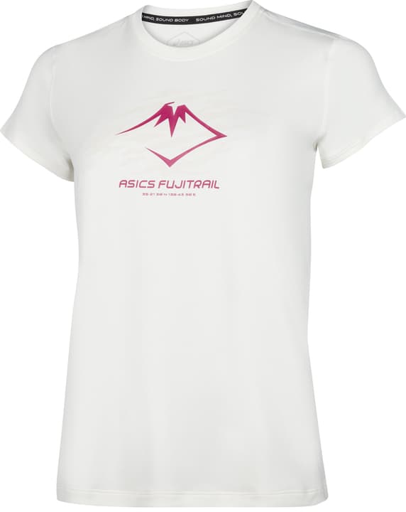Asics W Fujitrail Logo SS Top T-Shirt sand Asics W Fujitrail Logo SS Top T-Shirt sand von Asics