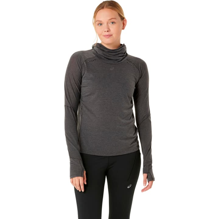 Asics W Metarun Winter LS Hoodie Hoodie dunkelgrau Asics W Metarun Winter LS Hoodie Hoodie dunkelgrau von Asics