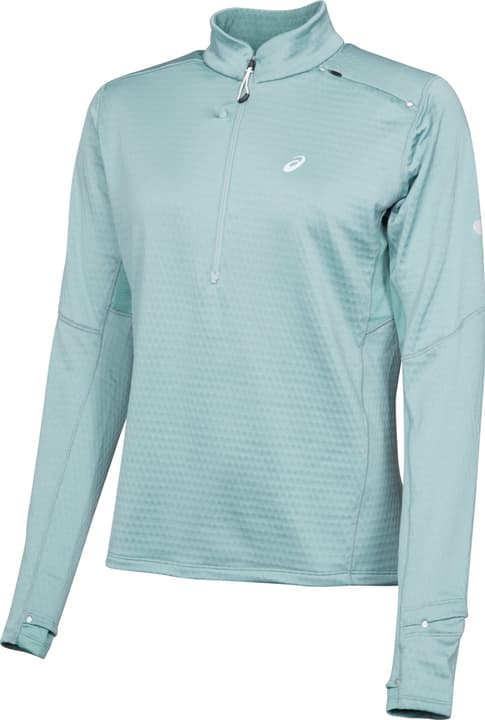 Asics W Raod Winter 1/2 Zip Mid Layer Pullover mint von Asics