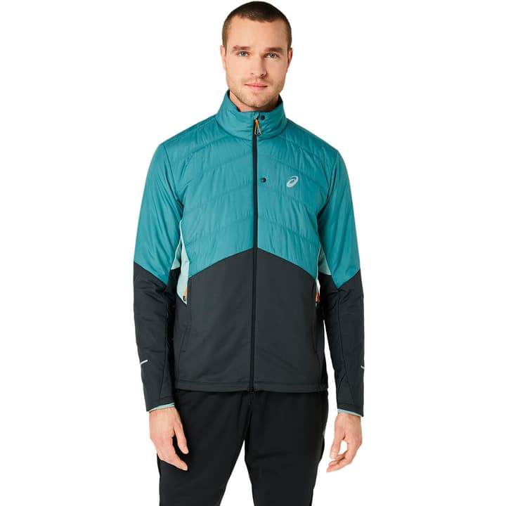 Asics Winter Run Jacket Laufjacke petrol von Asics