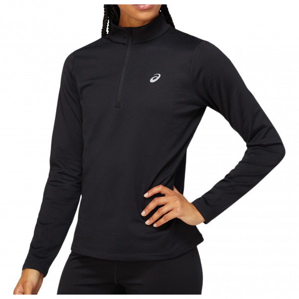 Asics - Women's Core L/S 1/2 Zip Winter Top - Laufshirt Gr L schwarz von Asics