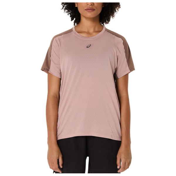 Asics - Women's Fujitrail Elite S/S Top - Laufshirt Gr L rosa von Asics