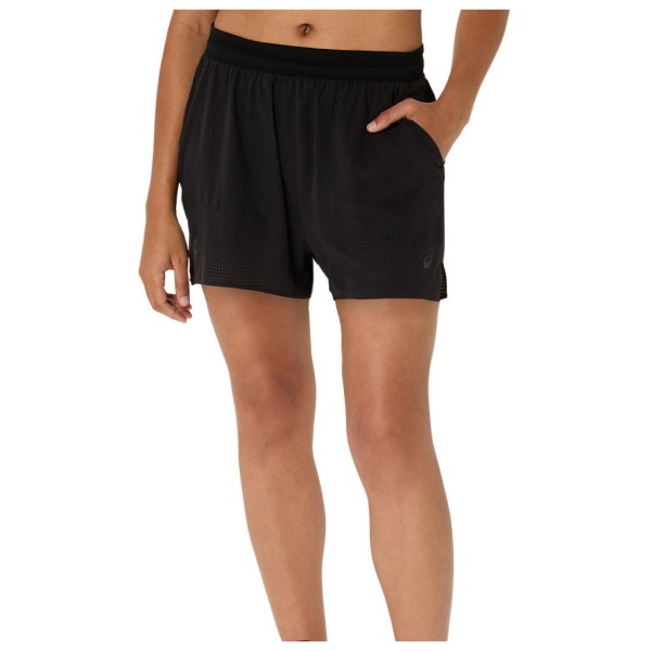 Asics - Women's Fujitrail Elite Short - Laufshorts Gr L;S;XL;XS schwarz von Asics