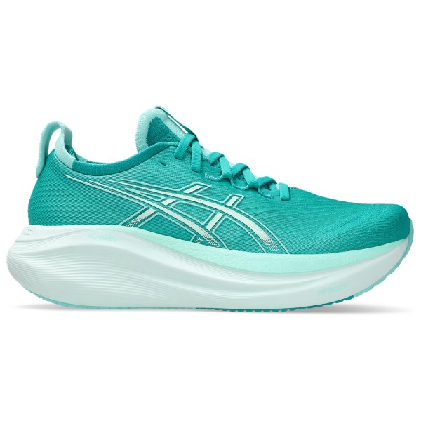 Asics - Women's Gel-Nimbus 27 - Runningschuhe Gr 10;10,5;11;6;6,5;7;7,5;8;8,5;9;9,5 türkis;weiß Asics - Women's Gel-Nimbus 27 - Runningschuhe Gr 10;10,5;11;6;6,5;7;7,5;8;8,5;9;9,5 türkis;weiß von Asics