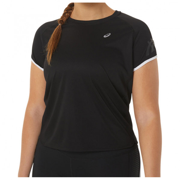 Asics - Women's Icon S/S Top - Funktionsshirt Gr L schwarz von Asics