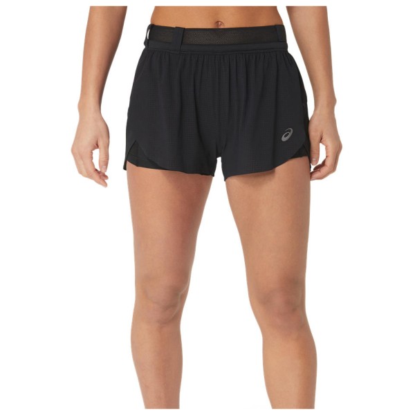 Asics - Women's Metarun Split Short - Laufshorts Gr L;M;S schwarz;türkis Asics - Women's Metarun Split Short - Laufshorts Gr L;M;S schwarz;türkis von Asics