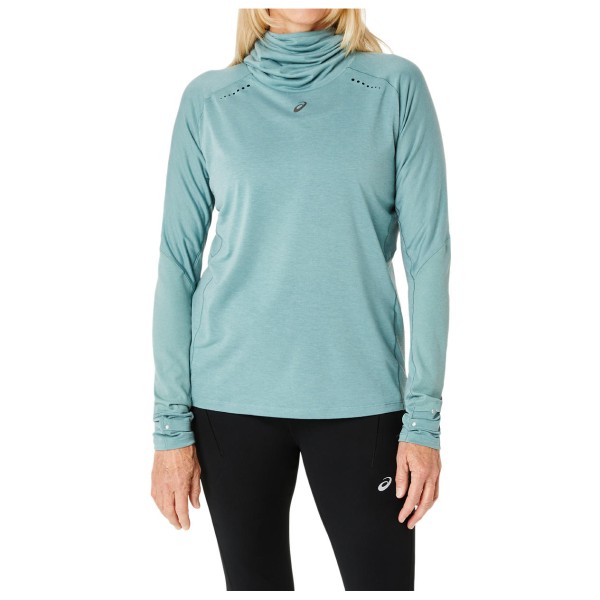 Asics - Women's Metarun Winter L/S Hoodie - Laufshirt Gr L;M;S;XL;XS grau;türkis von Asics