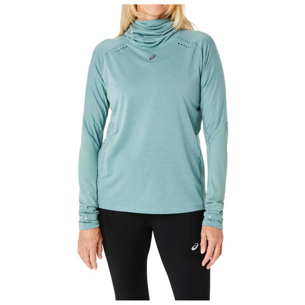 Asics - Women's Metarun Winter L/S Hoodie - Laufshirt Gr L türkis von Asics