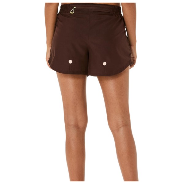 Asics - Women's Nagino Run Adjustable 4'' Short - Laufshorts Gr S braun Asics - Women's Nagino Run Adjustable 4'' Short - Laufshorts Gr S braun von Asics