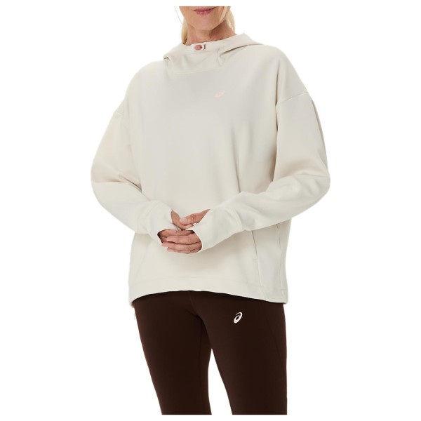 Asics - Women's Nagino Run Adjustable Hoodie - Hoodie Gr L;M;S;XL;XS;XXL beige;schwarz Asics - Women's Nagino Run Adjustable Hoodie - Hoodie Gr L;M;S;XL;XS;XXL beige;schwarz von Asics