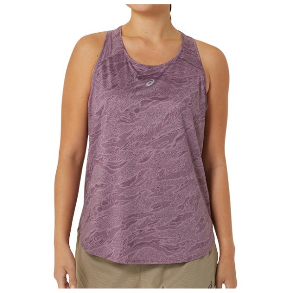 Asics - Women's Road All Over Print Tank - Tank Top Gr L bunt von Asics