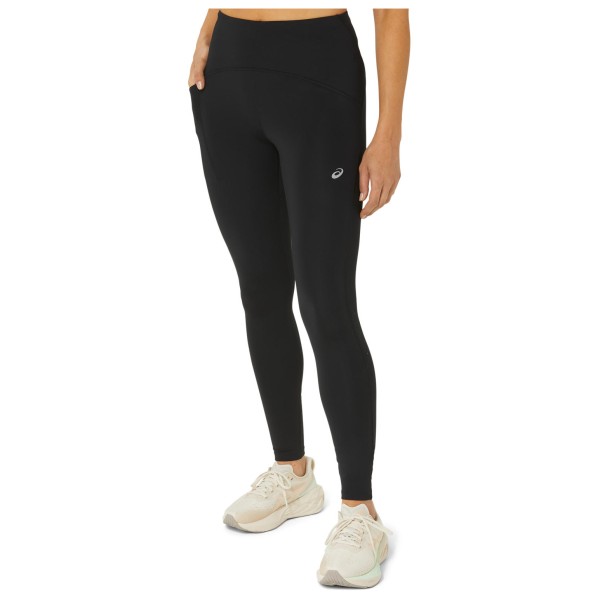 Asics - Women's Road High Waist Tight - Lauftights Gr S schwarz von Asics