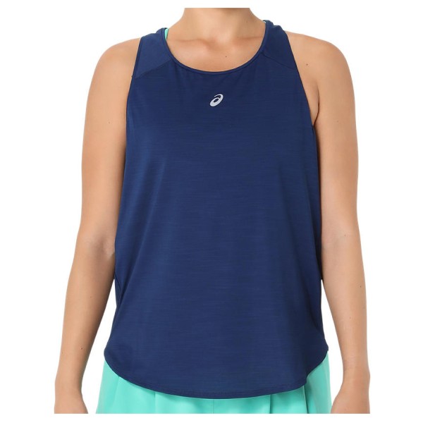 Asics - Women's Road Tank - Tank Top Gr M blau von Asics