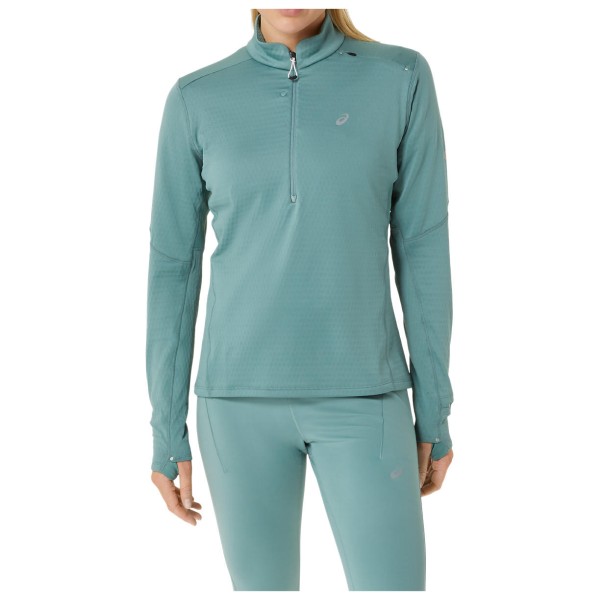 Asics - Women's Road Winter 1/2 Zip Mid Layer - Laufshirt Gr L;M;S;XL;XS schwarz;türkis von Asics