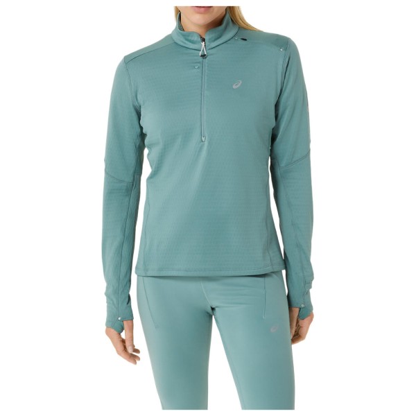 Asics - Women's Road Winter 1/2 Zip Mid Layer - Laufshirt Gr L türkis von Asics