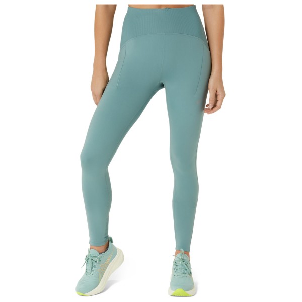 Asics - Women's Road Winter High Waist Tight - Lauftights Gr XS türkis von Asics