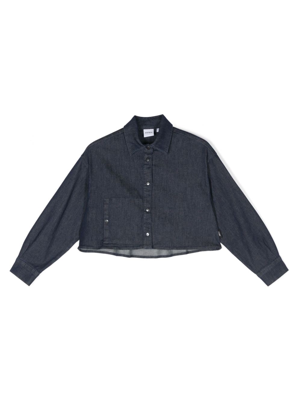 Aspesi Kids chambray shirt - Blue von Aspesi Kids