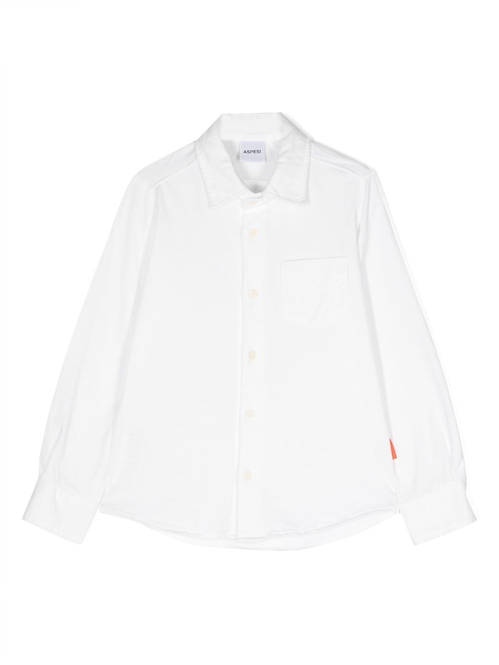 Aspesi Kids chest-pocket cotton T-shirt - White von Aspesi Kids