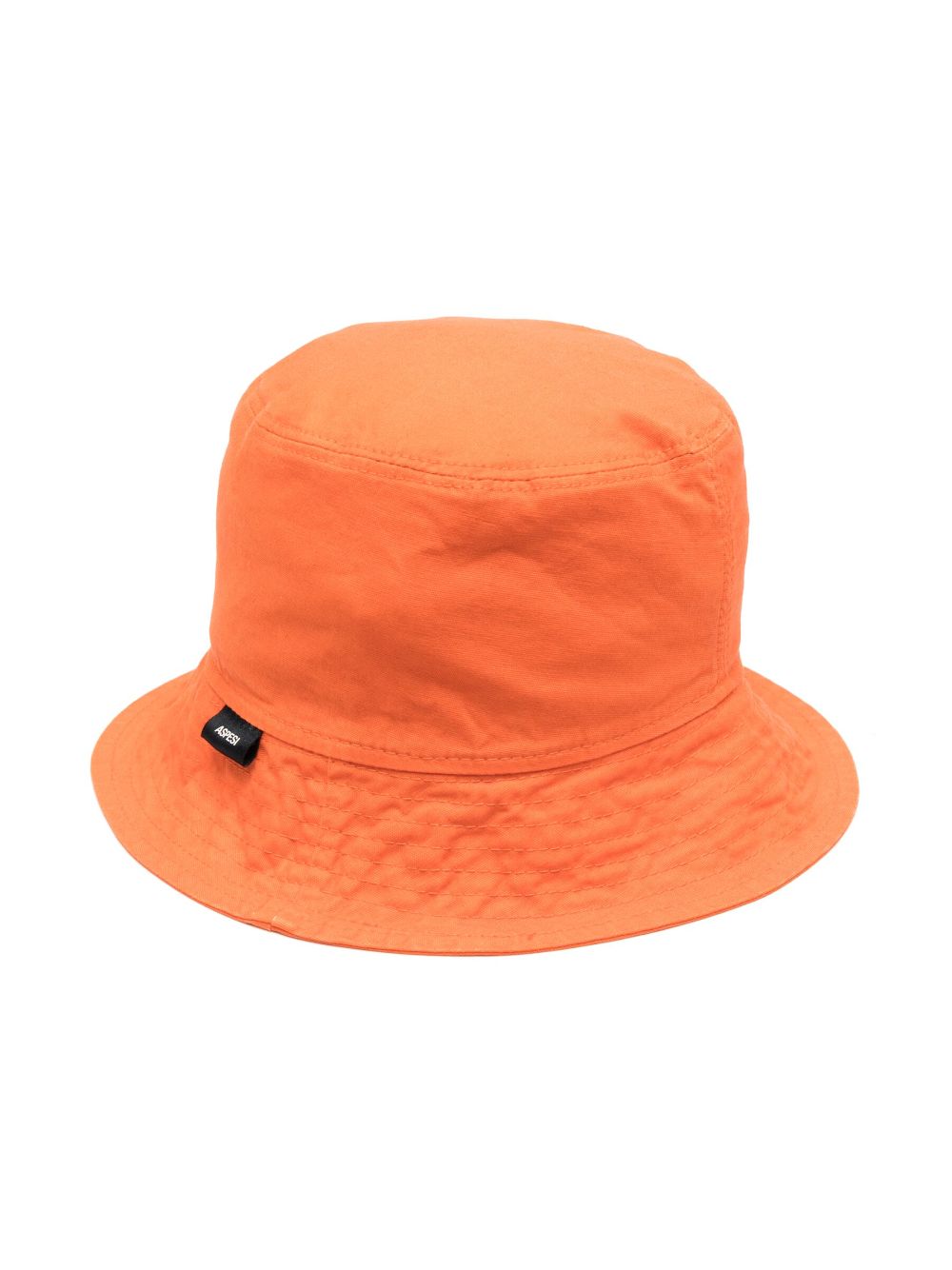 Aspesi Kids logo-tag bucket hat - Orange von Aspesi Kids