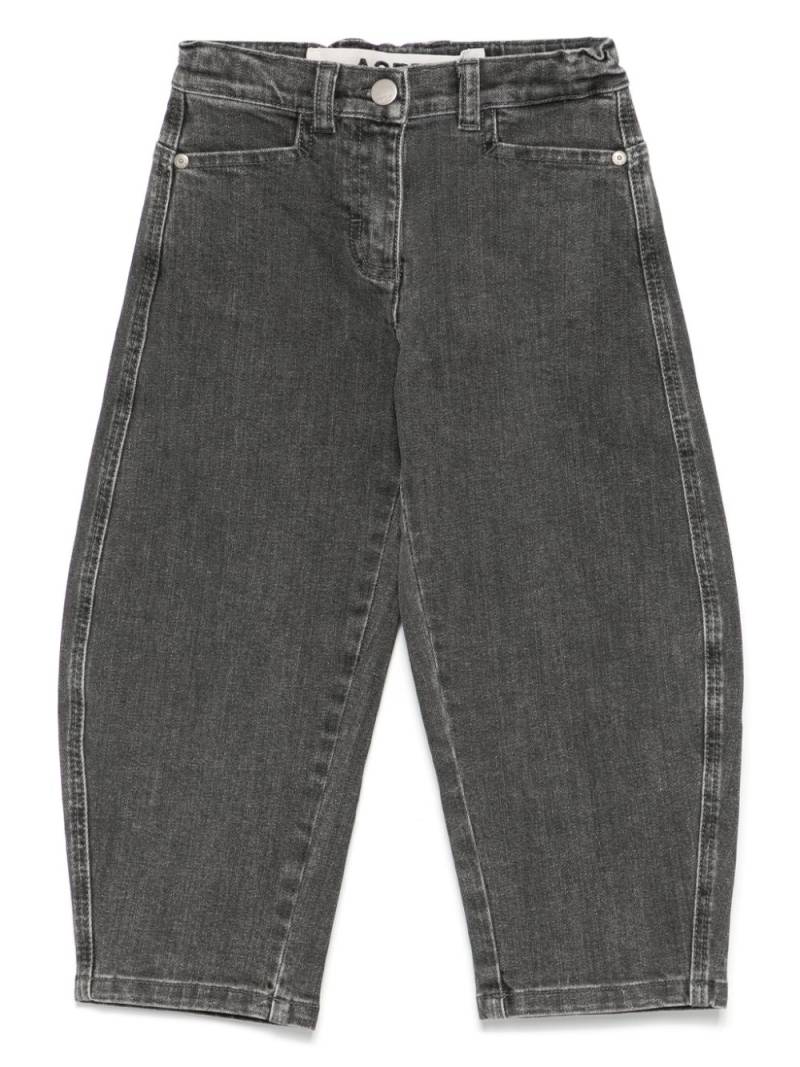 Aspesi Kids straight-leg jeans - Grey von Aspesi Kids