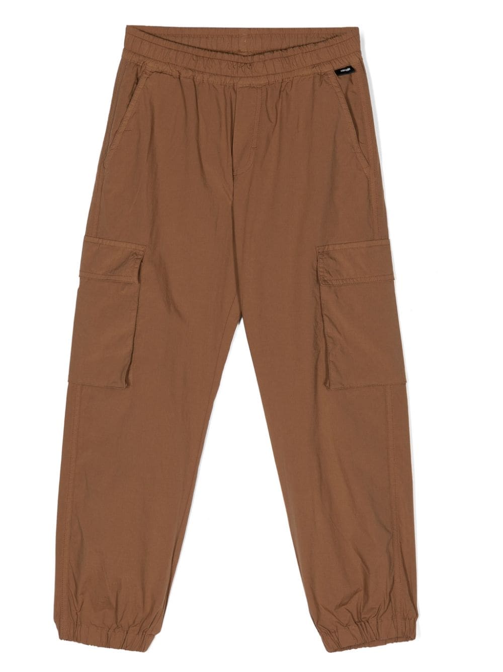 Aspesi Kids tapered cargo trousers - Brown von Aspesi Kids