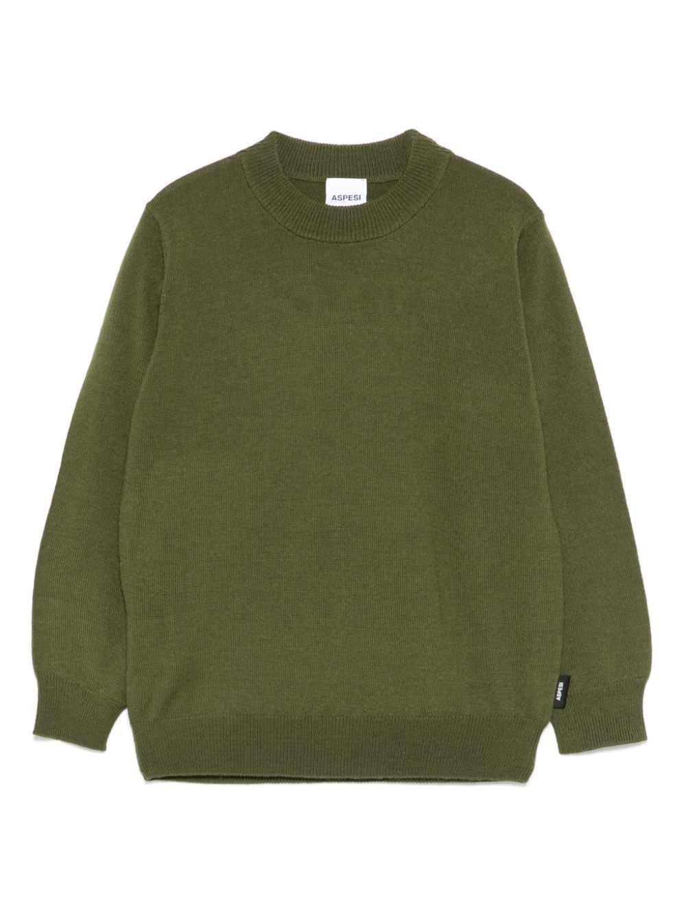 Aspesi Kids wool sweater - Green von Aspesi Kids