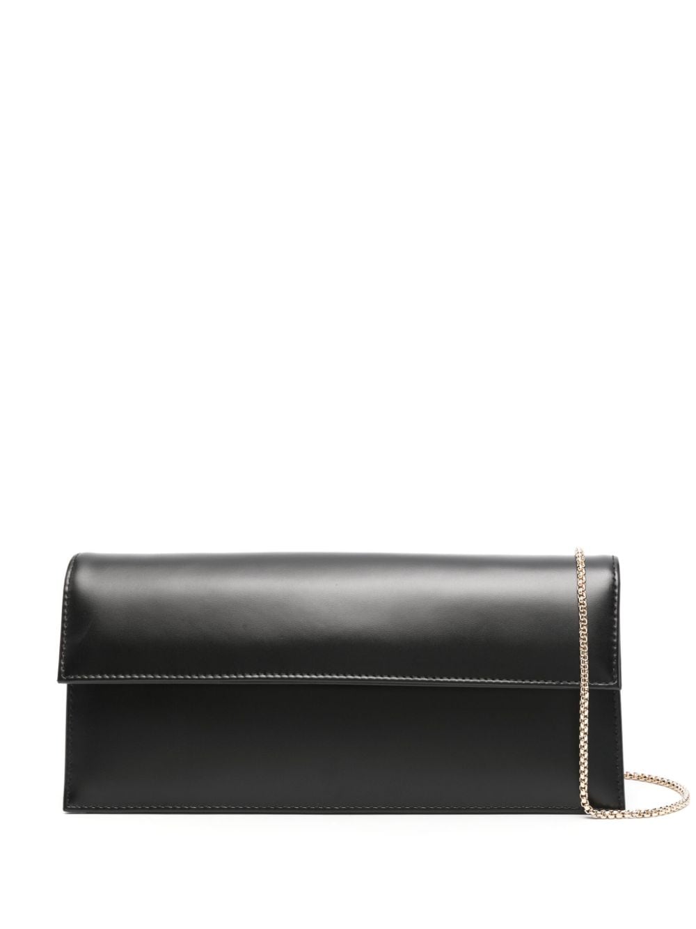 Aspinal Of London Ava leather clutch bag - Black von Aspinal Of London