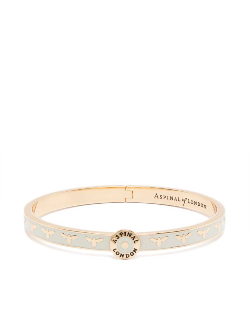 Aspinal Of London Bee bangle bracelet - Gold von Aspinal Of London