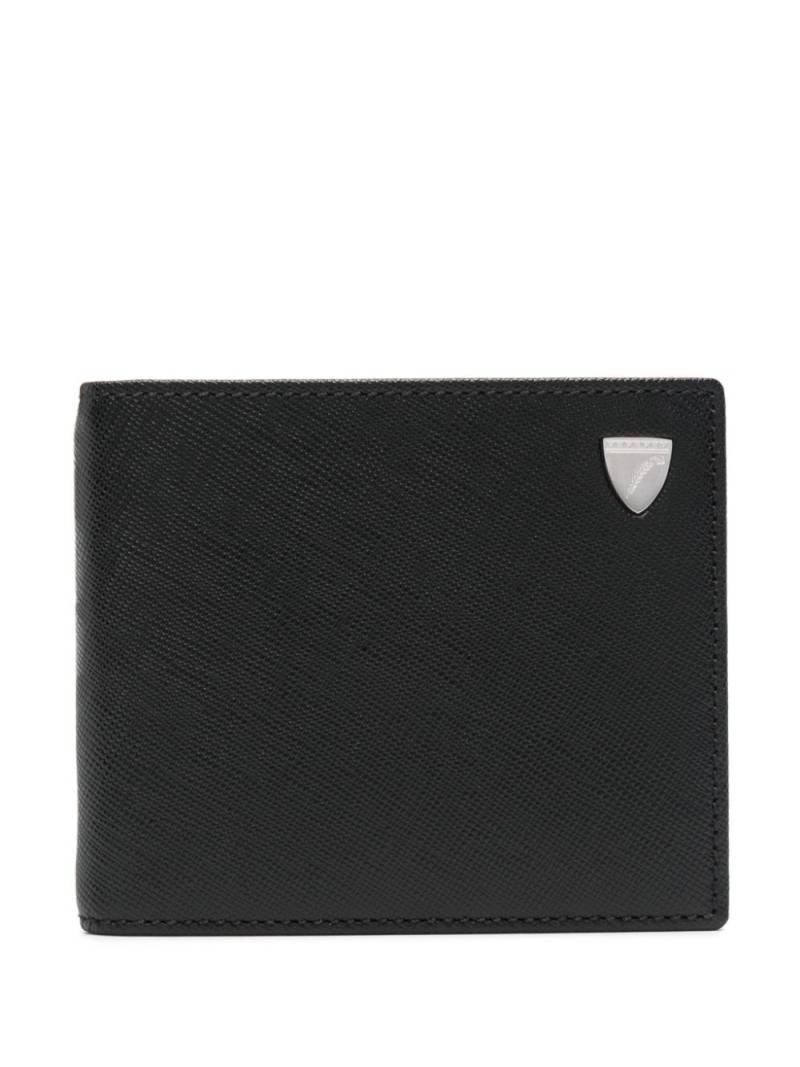 Aspinal Of London Billfold Saffiano wallet - Black von Aspinal Of London