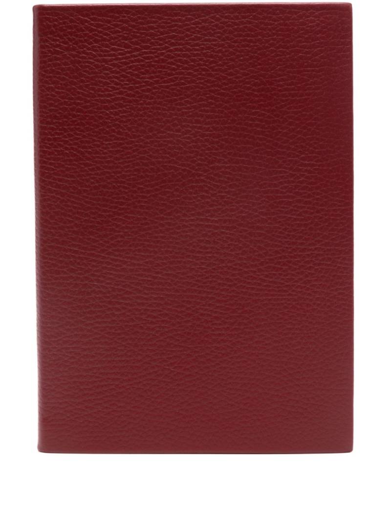 Aspinal Of London Bound notebook (21,59cm x 14,99) - Red von Aspinal Of London