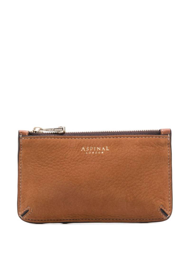 Aspinal Of London Ella card holder - Brown von Aspinal Of London