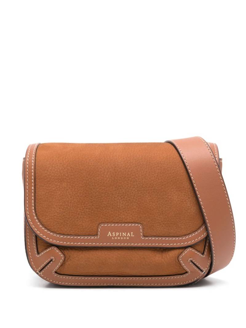 Aspinal Of London Ella cross body bag - Brown von Aspinal Of London