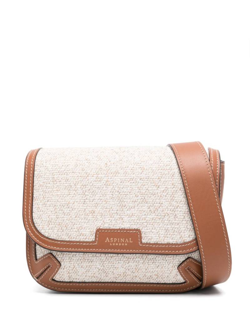 Aspinal Of London Ella cross body bag - Brown von Aspinal Of London